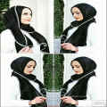 Mode kommt bald Hijab Schal Dubai Baumwolle Perle &amp; Kette muslimischen Hijab